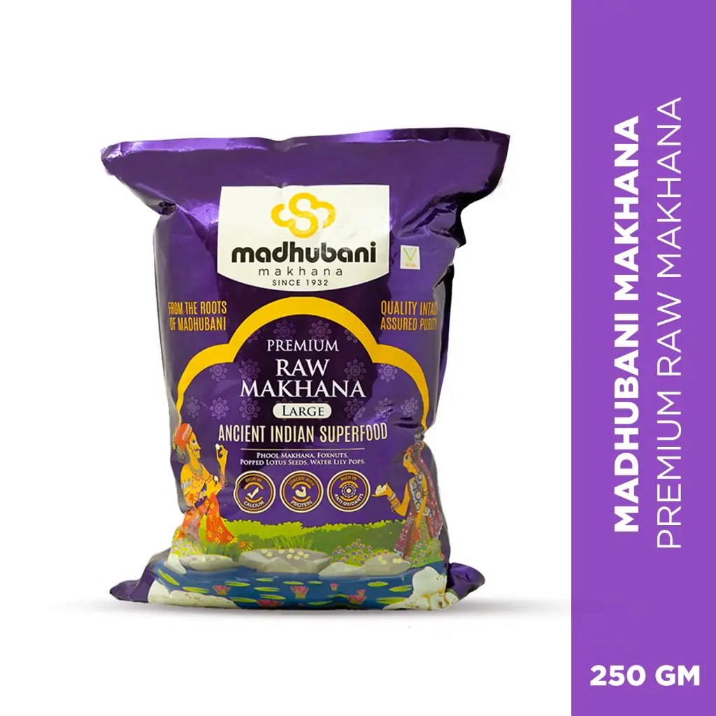 Madhubani Makhana Purple Packet 